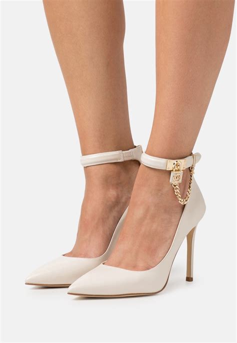 michael kors hamilton heels|michael kors suede heels.